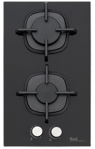 כיריים גז 2 מבערים F3GBCT-533 SOL