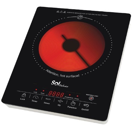 כירה קרמית דיגיטלית SOL SL-1155