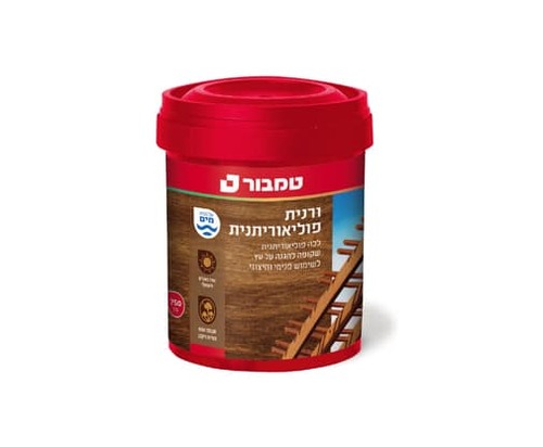 ורנית לכה פוליאוריתנית על בסיס מים