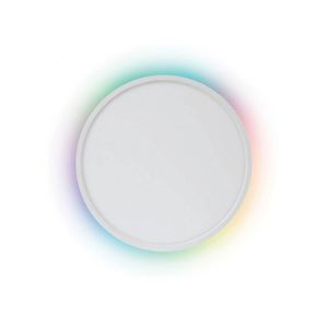 צמוד תקרה SWIFT IP44 RGB+CCT 40W עם שלט semicom