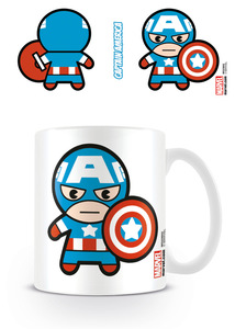 Marvel Kawaii Captain America - Mug Pyramid