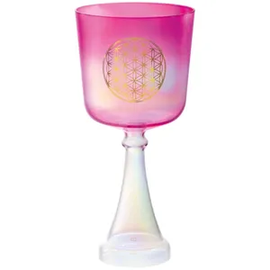 גביע קריסטל 6″ Flower of Life צליל פה (F4) – צ’קרת לב Meinl