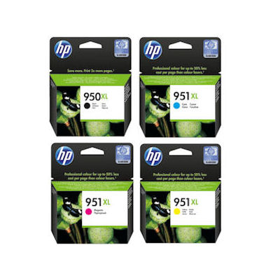 סט דיו מקורי HP 950XL / 951XL