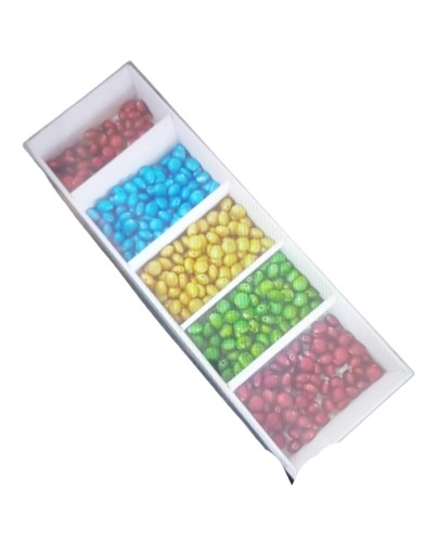 מארז אינגלייש+מכסה שקוף גובה 6 + חלוקה 5 תאים