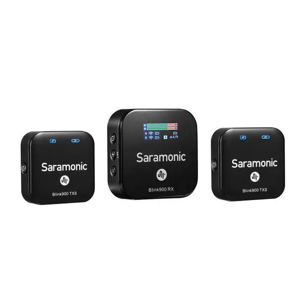 מקלט ושני משדרים Saramonic Blink900 S2