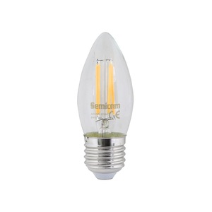 נורת פילמנט לדימור נר WW 6W שקוף SE-FD3527C/6WW E27 