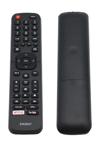 שלט תואם לטלוויזיה חכמה הייסנס Hisense SMART TV EN2B27 
