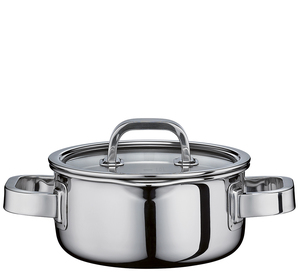סיר עם מכסה 16 ס"מ FINESSE2+ pot with glass