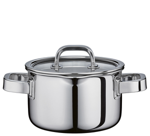 סיר עמוק עם מכסה 16 ס"מ FINESSE2+ pot with glass