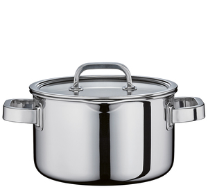 סיר עמוק עם מכסה 20 ס"מ FINESSE2+ pot with glass