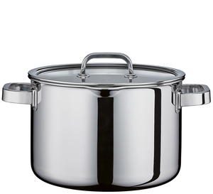 סיר עמוק עם מכסה 24 ס"מ FINESSE2+ pot with glass