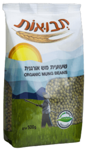 שעועית מאש אורגנית 500 ג