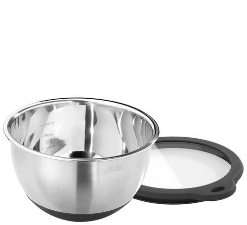 סט 3 קערות מכסה זכוכית FUSION2+  bowl set