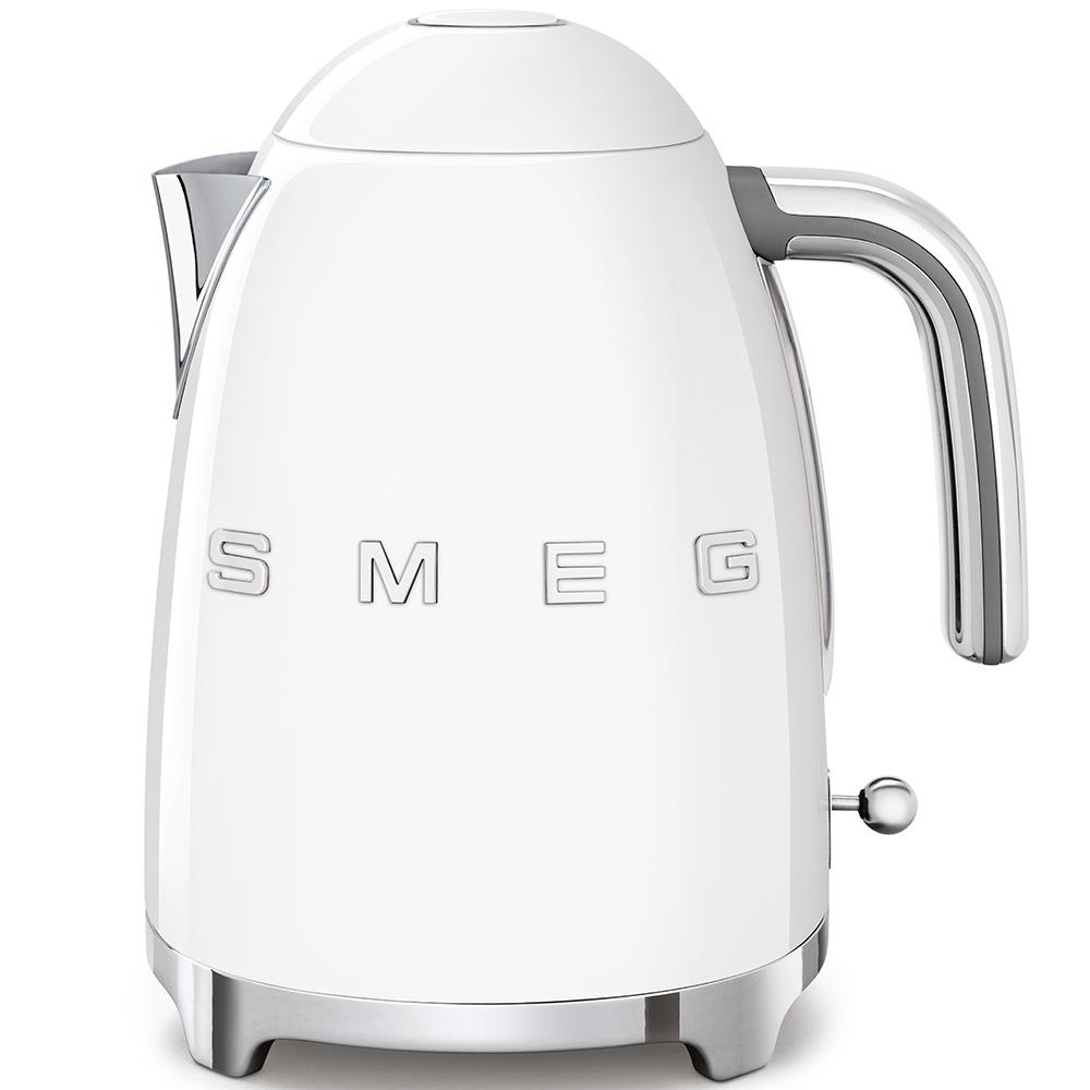 קומקום חשמלי SMEG עיצוב רטרו KLF03WHEU צבע לבן