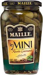 קורנישון מיני מלפפונים בחומץ 210 גרם MAILLE