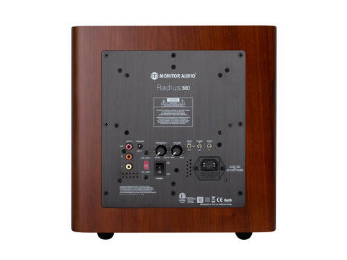 Monitor Audio Radius 380 walnut back
