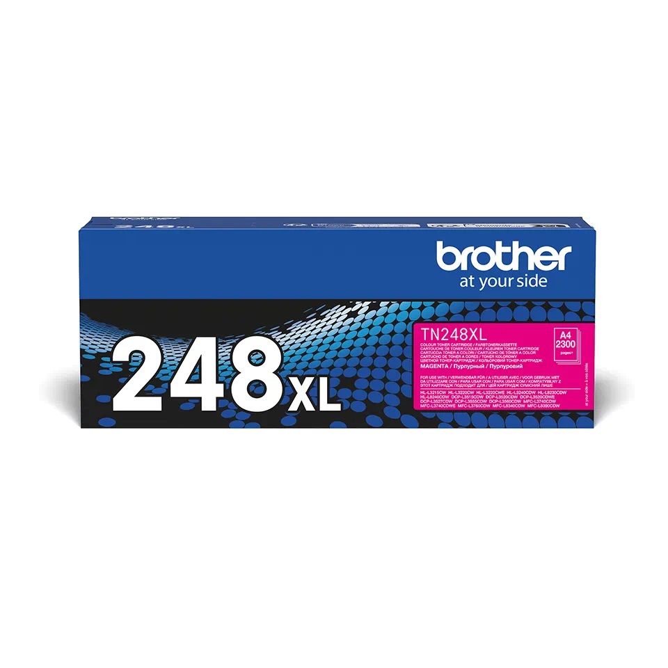 TN-248XLM  טונר ברדר מקורי לתפוקה גבוהה - אדום