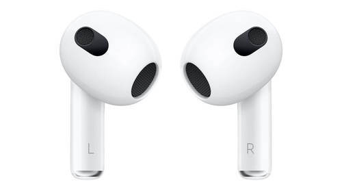 אוזניות Apple AirPods 3 with Lightning Charging Case MPNY3ZM/A True Wireless אפל