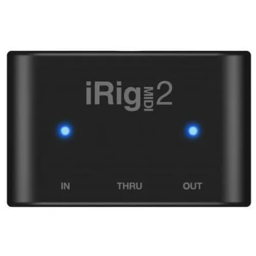 ממשק חיבור MIDI קומפקטי ונייד iRig MIDI 2