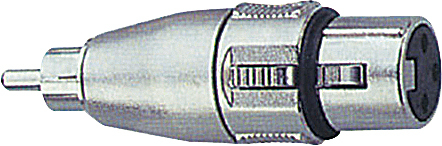 מתאם קנון-XLR-RCA)RCA)