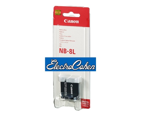 סוללה מקורית למצלמה Canon NB-8L
