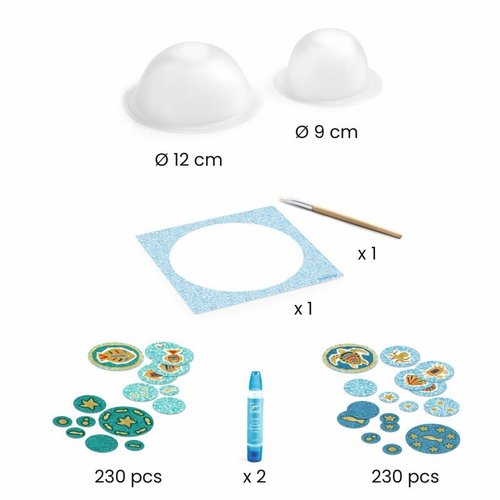 DIY הדבקת נייר - קערות בים הרגוע