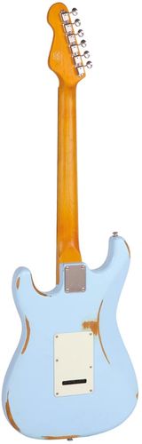 זוית נוספת Vintage V6 Distressed Laguna Blue