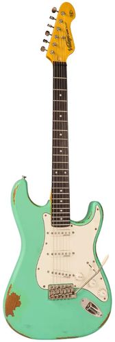 Vintage V6 Icon Distressed Ventura Green