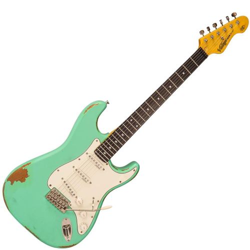 זוית נוספת Vintage V6 Icon Distressed Ventura Green