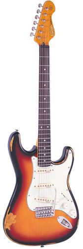 Vintage V6 Icon Sunburst