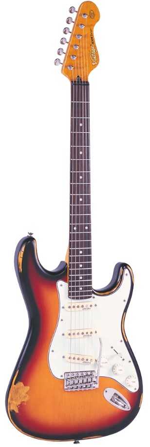 גיטרה חשמלית Vintage V6 Icon Sunburst
