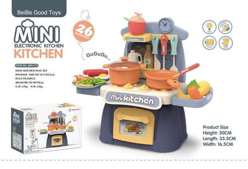 מטבח מנגן לילדים 26 חלקים