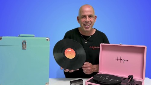 מלודיה של דיוק ויופי: פטיפון Harper HRT 8 בפוטו נגבה