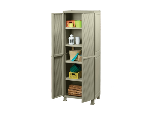 ארון שירות 9280 בז' UTILITY RATTAN