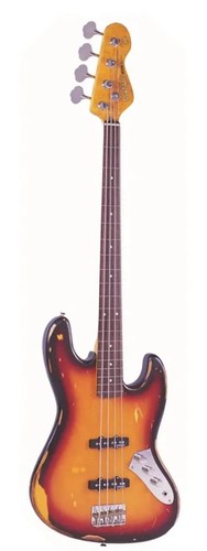 Vintage V74 Fretless Bass