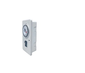 שעון לדוד 16A תחת הטיח עם מפסק Semicom Switch SM-SGT-16A