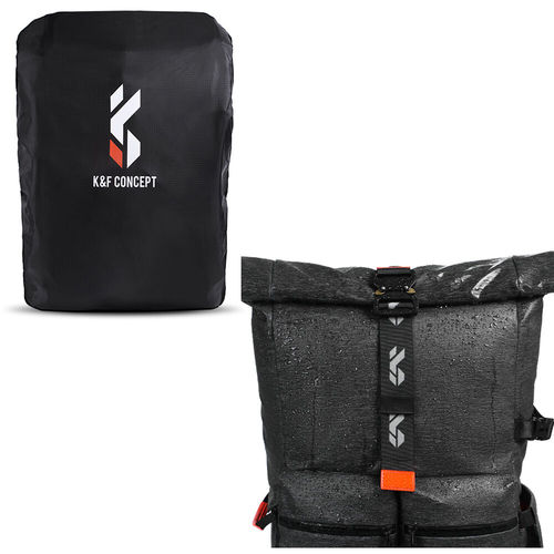 תיק גב לצילום לשימוש רב תכליתי - K&F Concept Camera Photography Backpack for SLR/DSLR Camera, Lens w/ Rain Cover KF13.096V1