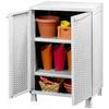 ארון שירות 9291 לבן BASE MATRIX Rattan