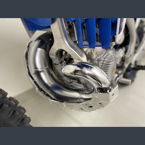 מגן מנוע משולב סעפת לדגמי T.M 250/300 2022-2025 P-TECG RACING PK028