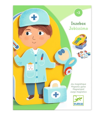 מגנטים בקופסת מתכת Jobissimo