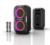 ‏רמקול נייד + 2 מיקרופונים W-KING T9 Pro