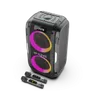 ‏רמקול נייד + 2 מיקרופונים W-KING T9 Pro