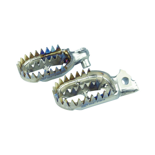 רגליות רוכב TITANIUM SCAR לאופנועי BETA RR 250\300 2020-2024