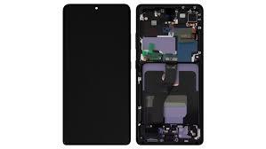 החלפת מסך LCD+מגע מקוריים Samsung Galaxy S21 Ultra סמסונג עם מסגרת