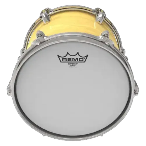 עור לבן ''10 Remo Coated Emperor