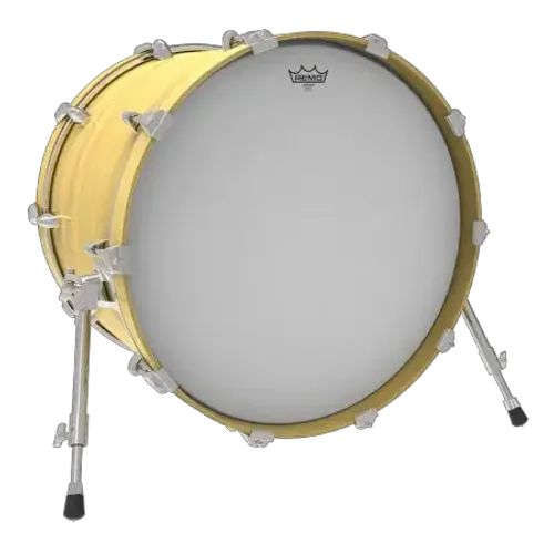 עור לבן ''10 Remo Coated Emperor