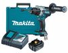 מברגה 18V ללא פחמים דגם DHP486 כולל סוללה 5AH מתוצרת Makita