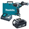 מברגה 18V ללא פחמים דגם DHP486 כולל סוללה 4AH מתוצרת Makita