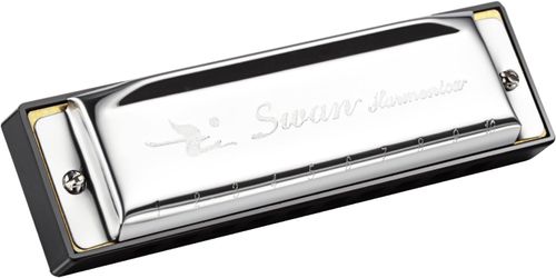מפוחית בלוז 10 חורים Swan