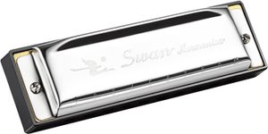 מפוחית בלוז 10 חורים Swan
